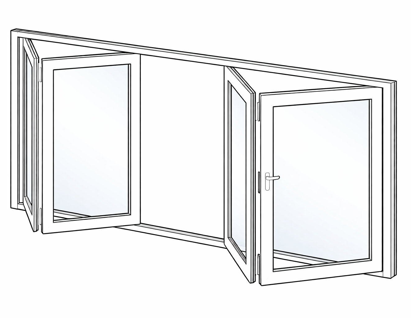 uPVC Slide & Fold Door Frame